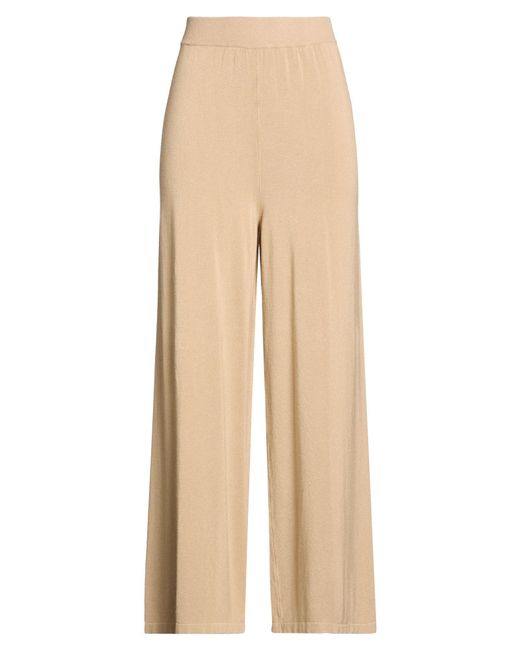 SEVENTY VENEZIA Natural Pants Viscose, Polyamide, Elastane