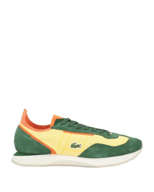 Lacoste Green Trainers for men