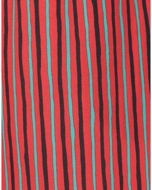 Aspesi Red Pants Silk