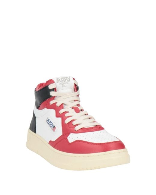 Autry Pink Sneakers Leather for men
