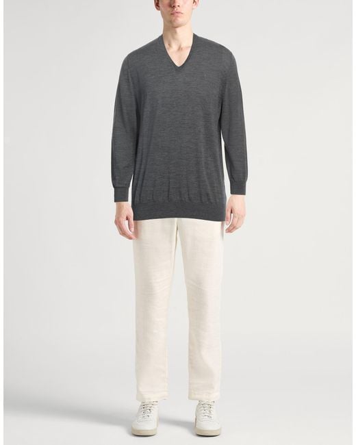 Pullover di Hackett in Gray da Uomo