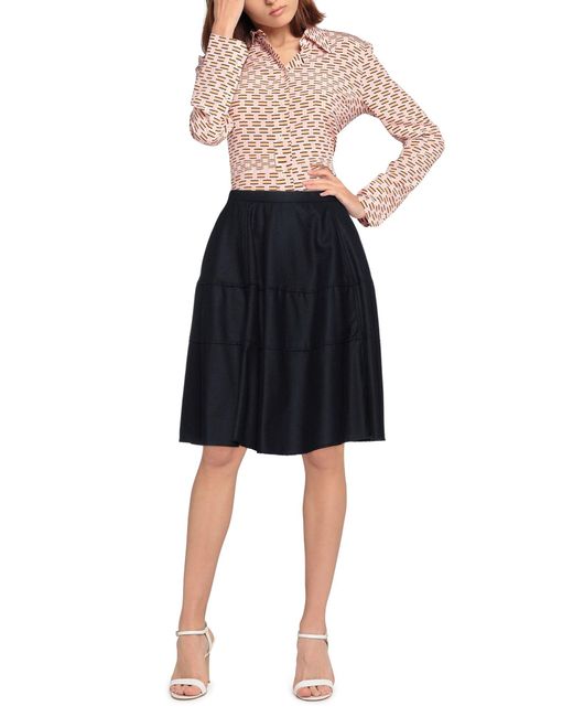 Aspesi Blue Mini Skirt