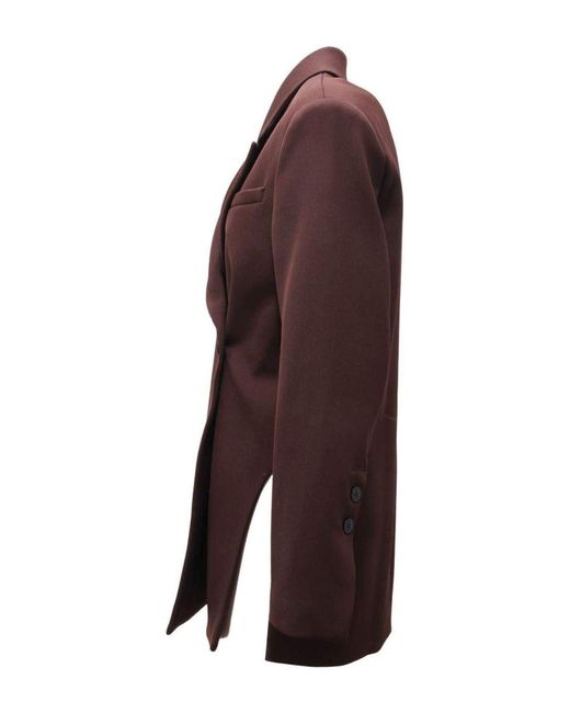 Manteau long Ganni en coloris Brown