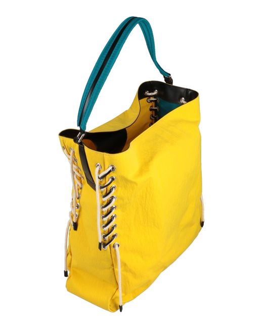 Hogan Yellow Handbag