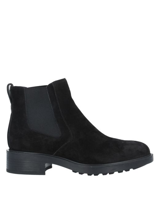 Hogan Black Ankle Boots