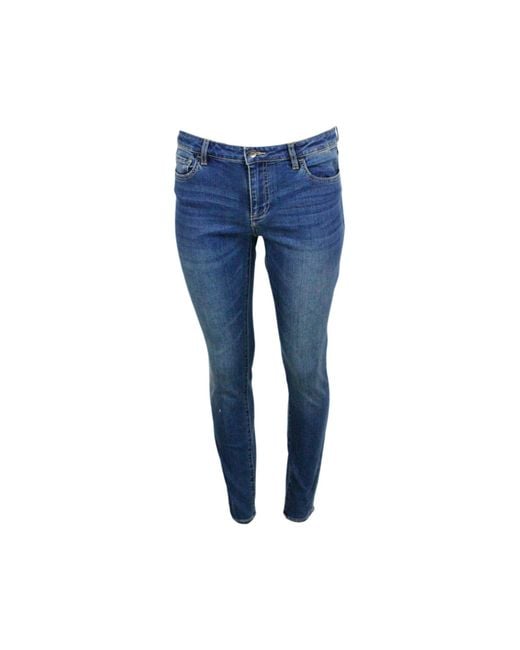 Pantalon en jean Armani Exchange en coloris Blue