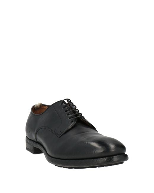 Officine Creative Black Lace-Up Shoes for men