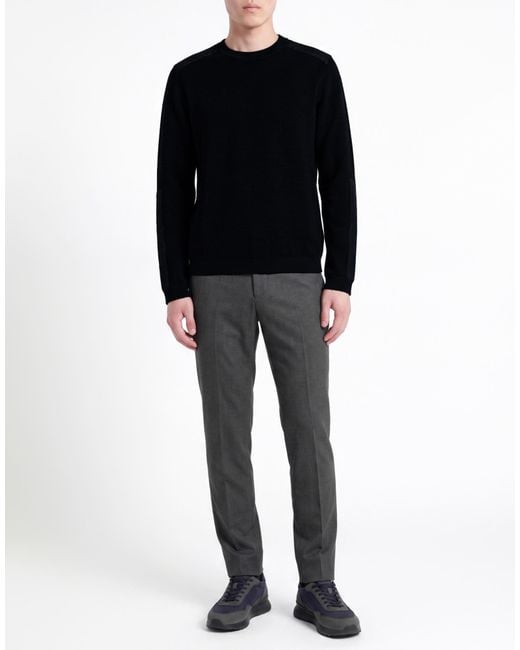Herno Blue Sweater Virgin Wool, Polyamide for men