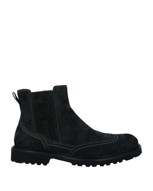 mens gray ankle boots