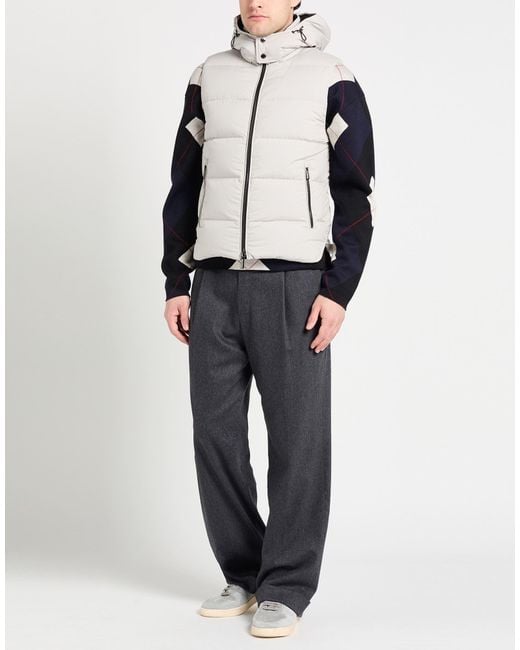 Moorer Gray Light Vest Polyester for men