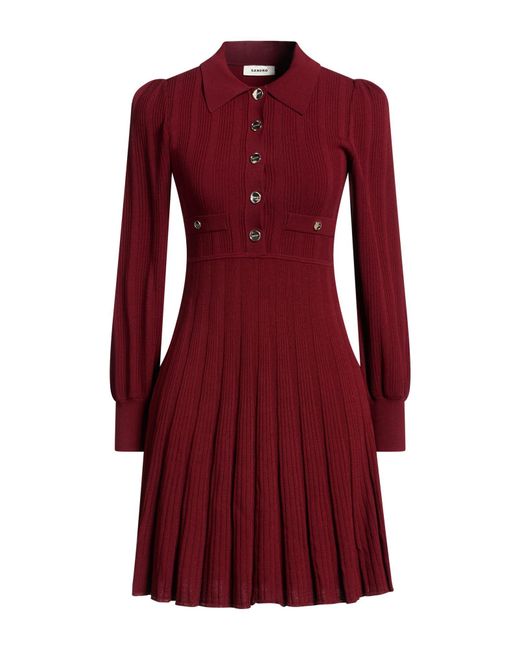 Sandro Red Mini Dresses