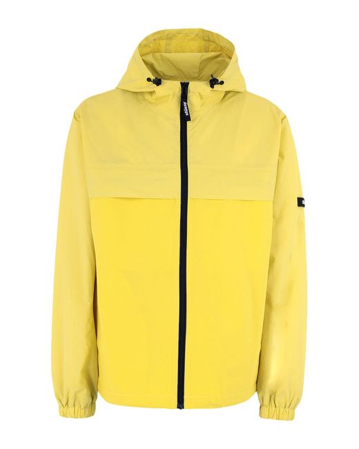 stussy yellow jacket