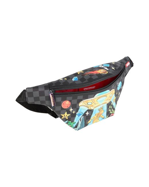 Sprayground Blue Belt Bags for men