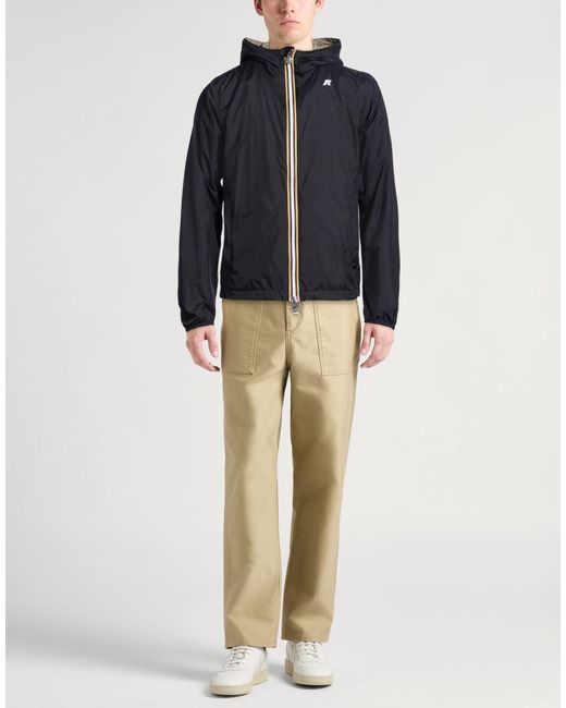 K-Way Black Jackets for men