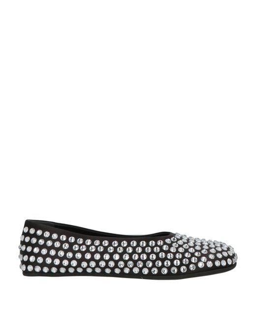 DSquared² White Ballet Flats