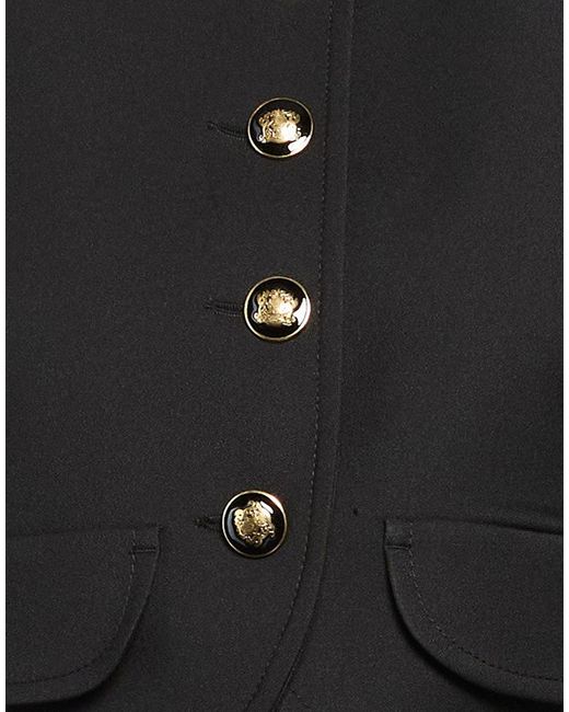 Sandro Black Top Polyester, Elastane
