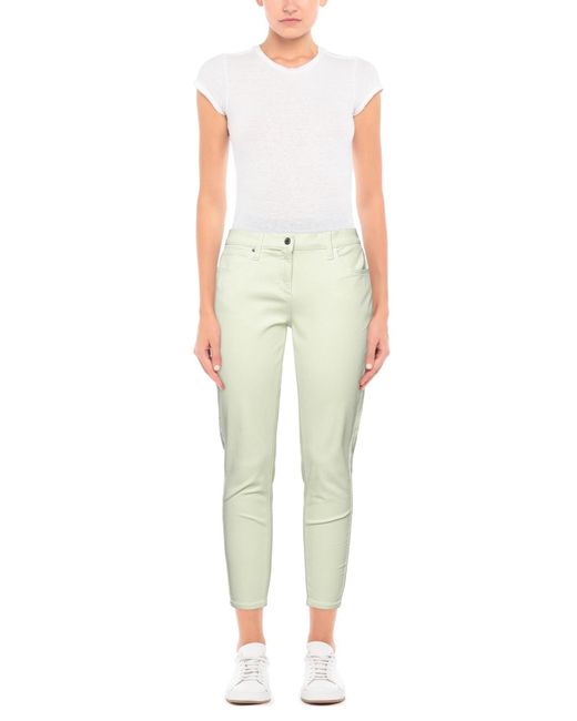 Calvin Klein White Light Jeans Cotton, Polyester, Elastane