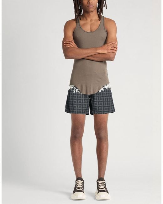 Amiri Gray Shorts & Bermuda Shorts Viscose for men