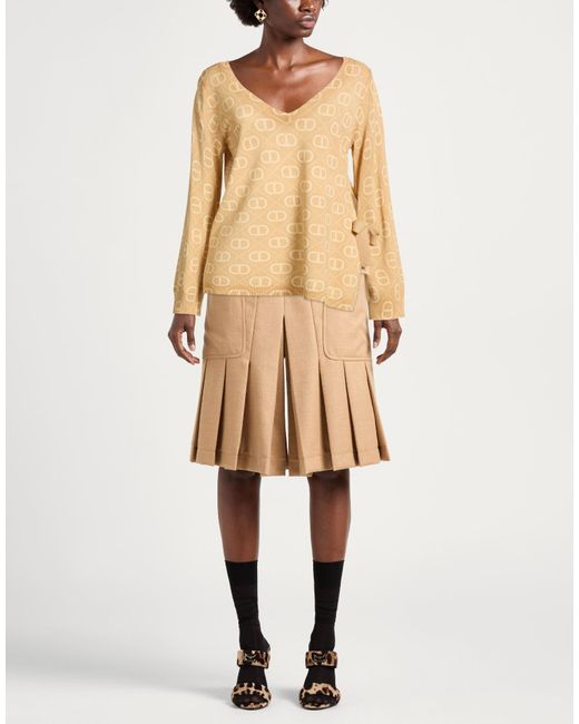 Pullover di Twinset in Natural