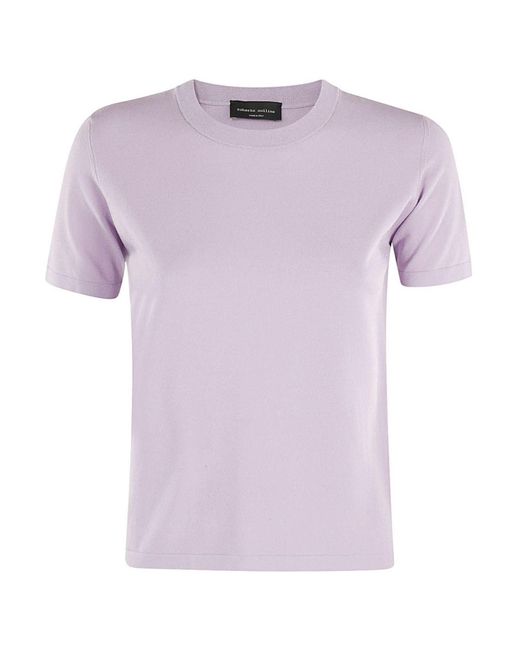 Roberto Collina Purple T-shirts