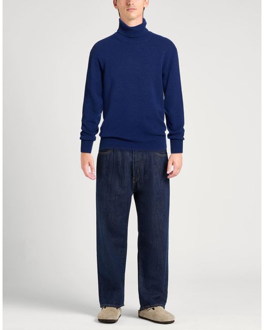 Amaranto Blue Turtleneck for men