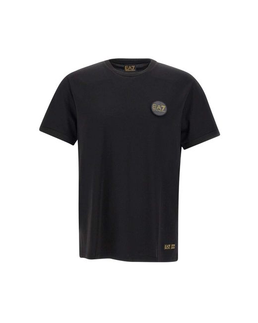 EA7 T-shirts in Black für Herren