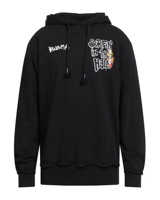 Sudadera DISCLAIMER de hombre de color Black