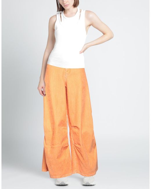Marni Orange Jeans