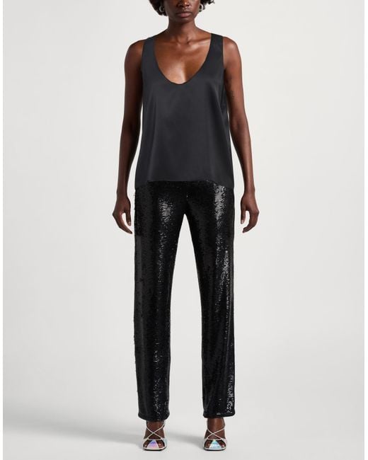 Pinko Black Top Silk, Elastane