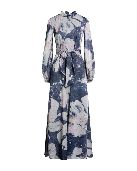 MAX&Co. Blue Maxi Dresses
