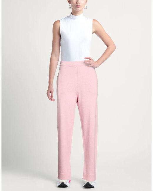 PANGAIA Pink Pants Recycled Cashmere, Recycled Wool
