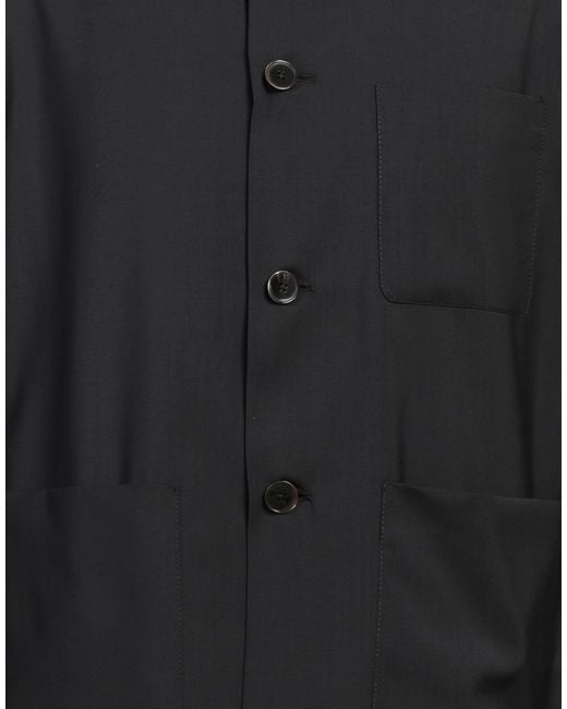 Barena Black Jacket Virgin Wool for men