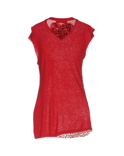 Twinset Red T-Shirts