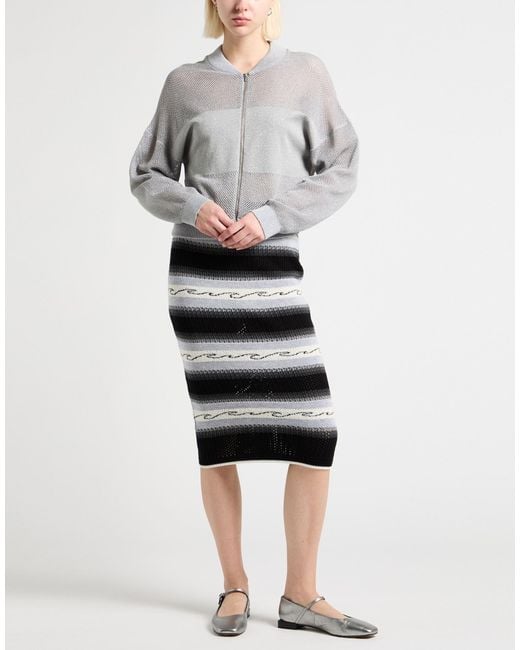 Peserico Gray Cardigan