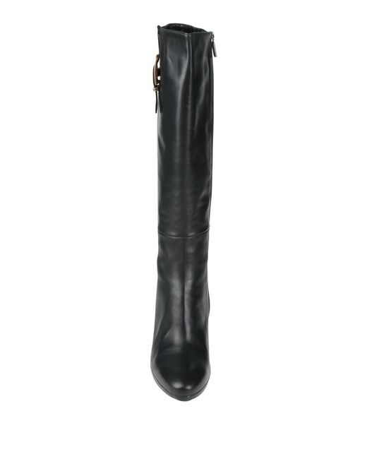 Melluso Black Boot Leather