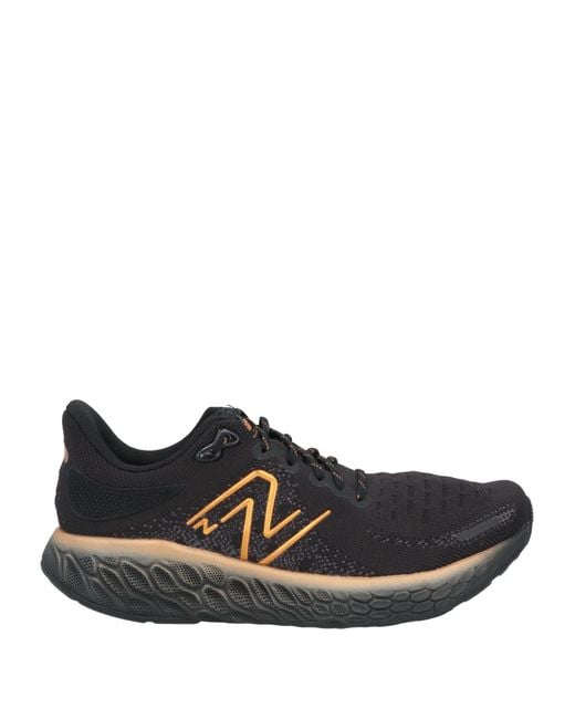 New Balance Black Sneakers Textile Fibers for men
