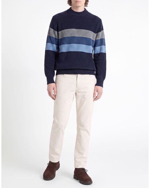 Paul & Shark Blue Sweater Wool, Nylon for men