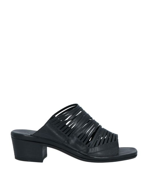 Pantanetti Black Sandals
