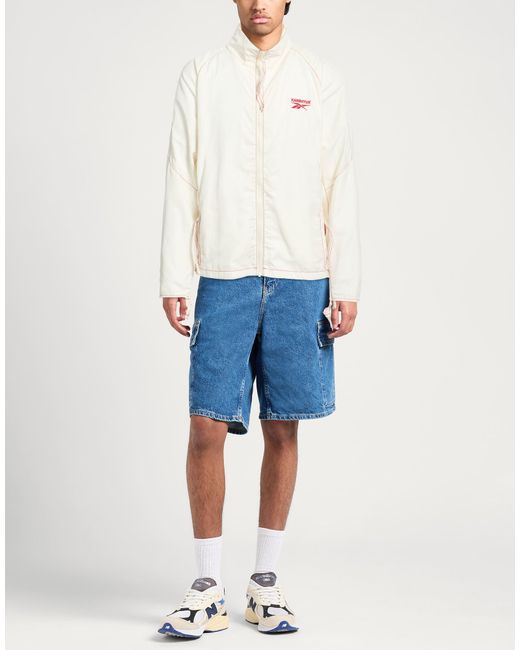 Reebok White Jacket for men