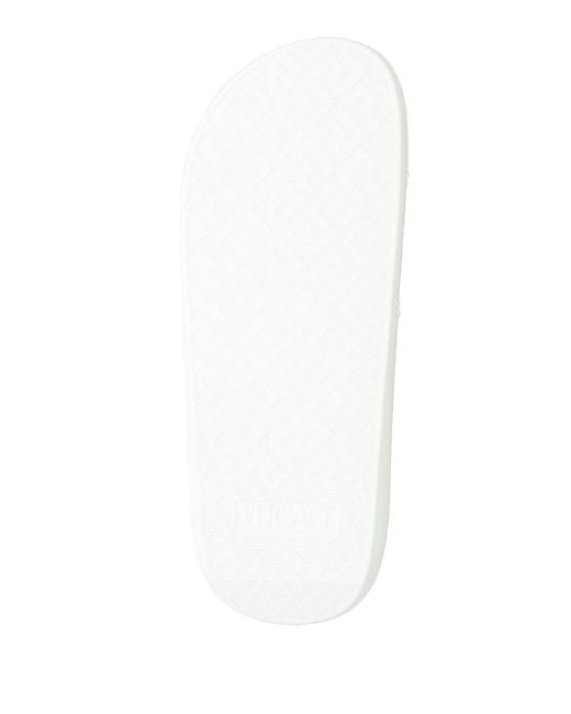Versace White Sandals