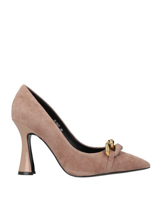 Luciano Barachini Pink Elite Pumps Leather