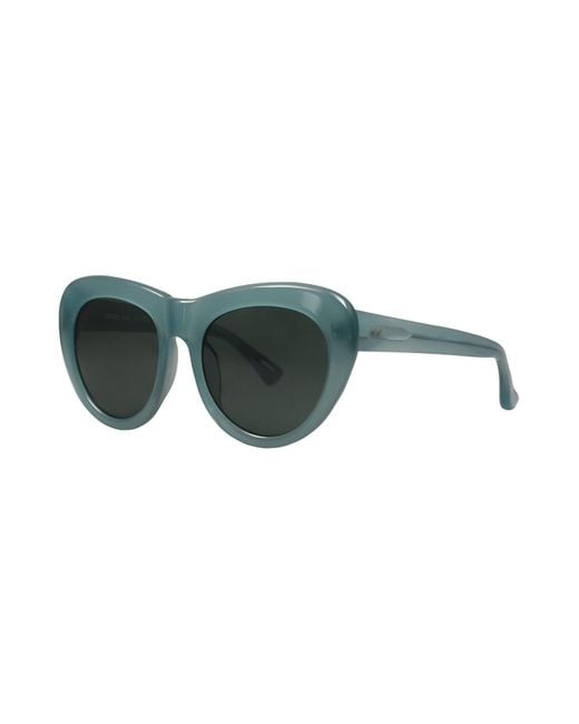 Linda Farrow Green Sonnenbrille