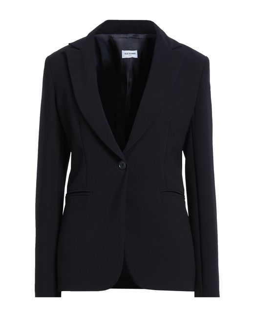 RUE DU BAC Black Blazer Polyester, Elastane