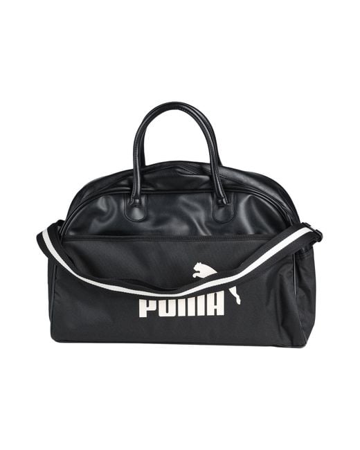 PUMA Black Duffel Bags