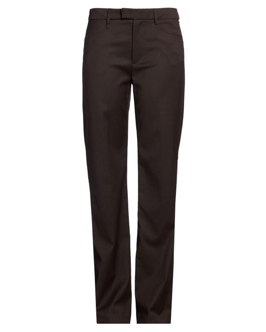 Dondup Gray Pants Polyester, Virgin Wool, Viscose, Elastane