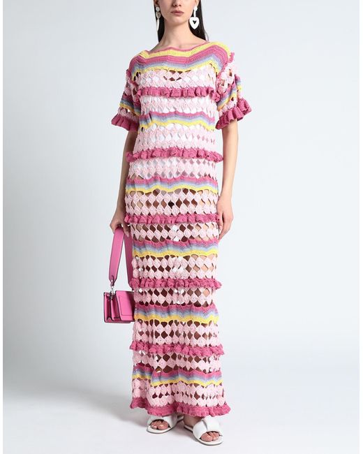 Celiab Pink Maxi Dress