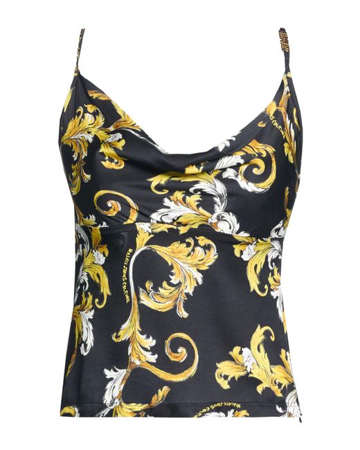 Versace Jeans Couture Black Top Viscose