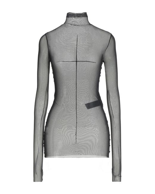 Ann Demeulemeester Gray Top
