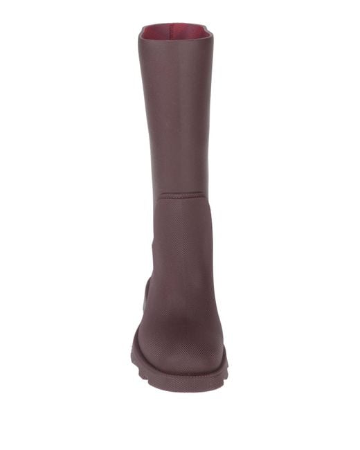 Burberry Purple Plum Boot Rubber for men
