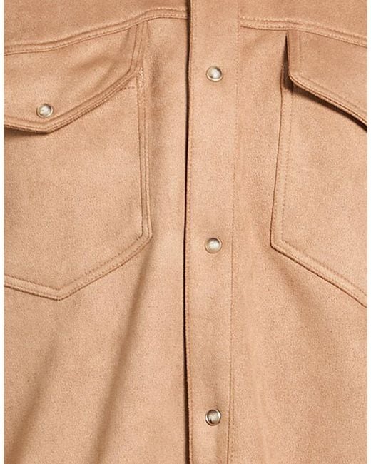 Berna Natural Shirt Polyester, Elastane for men